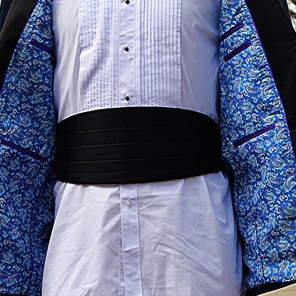 Blue Dinner Jacket - Picture 3 of 3